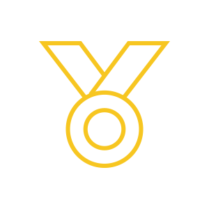 medal-white-yellow